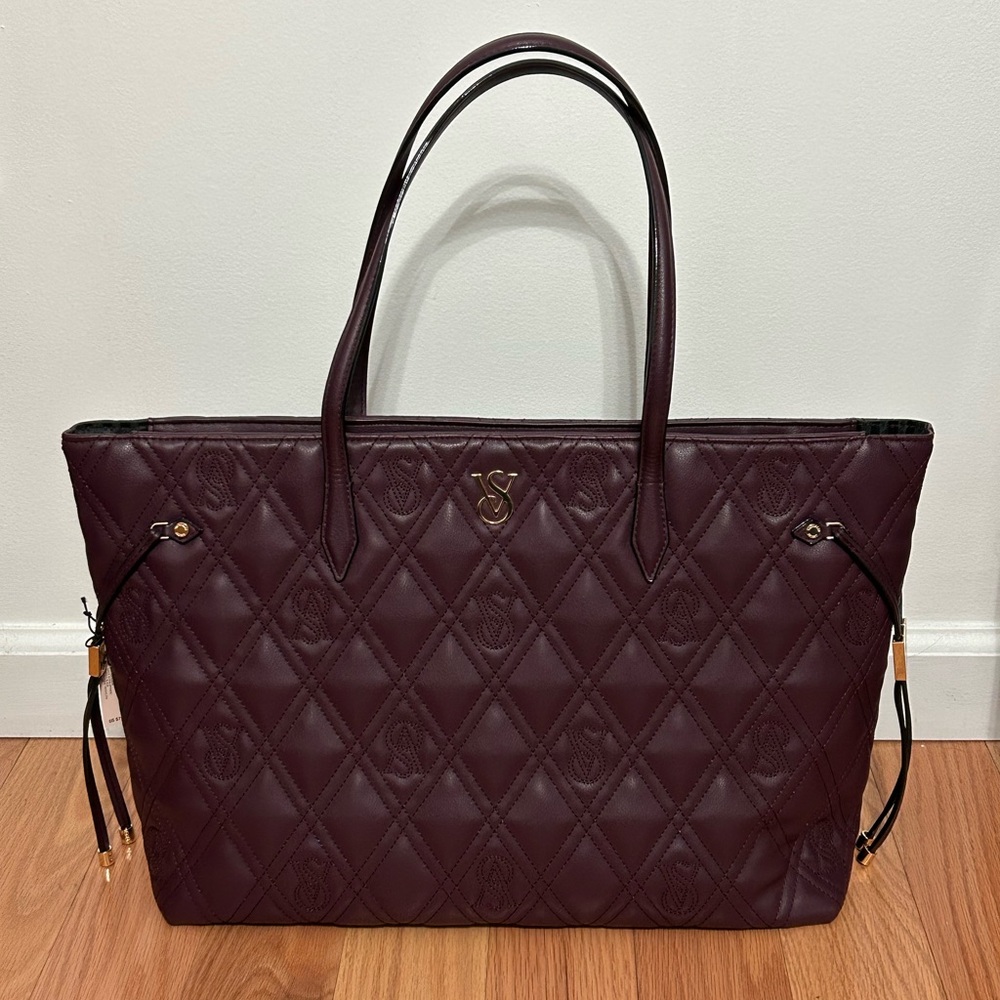 Victoria’s Secret large tote bag in dark purple